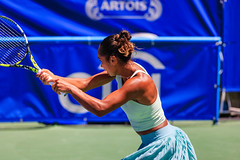 Leylah Fernandez at the Mubadala Citi DC Open, Washington, DC (July 30, 2023)