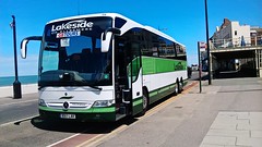 Margate town, station & main sands visiting coaches/buses