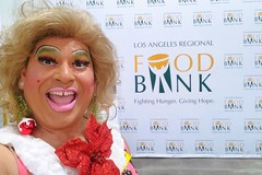 Frieda Laye at the LA Food Bank December 2022