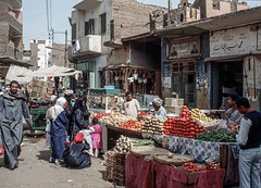 Luxor market 1992 - Egypt