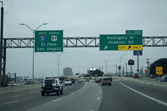 I-10 West US87 North - Exit 560 - Ramsgate Huebner