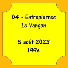 04 - Entrepierres - Le Vançon - 5 août 2023 - 499e