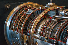 UK - Surrey - Brooklands Museum Aviation Engines