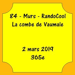 84 - Murs - RandoCool - La combe de Vaumale