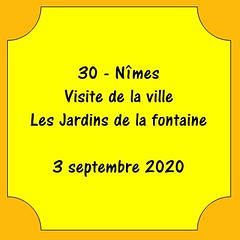 30 - Nîmes - Les Jardins de la Fontaines - 2 septembre 2020