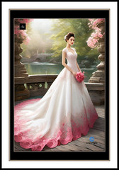 Pink Aurora Wedding Dress