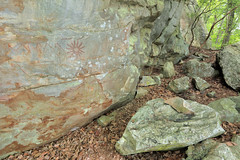 Prehistoric Art, Darrell Pictograph Shelter, Alabama