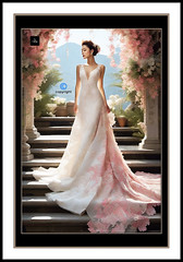 Floral Sensuality Wedding Dress
