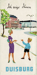 Duisburg : tourist leaflet c.1960