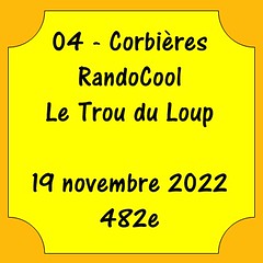 04 - Corbières - Le trou du loup - 19 novembre 2022 - 482e