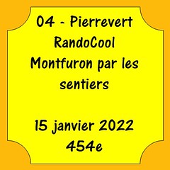 04 - Pierrevert - Boucle vers Montfuron - 15 janvier 2022 - 454e