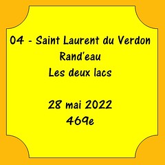 04 - Saint Laurent du Verdon - Les deux lacs - 28 mai 2022