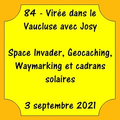 84 - Virée dans le Vaucluse - 3 septembre 2021