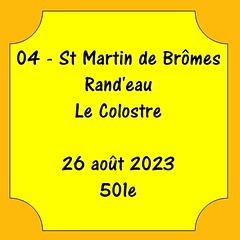 04 - St Martin de Brômes - Rand'eau - Le Colostre - 26 août 2023 - 501e