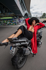 Olga-Maria August 2023 Motorradshooting