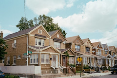 A set of matching houses in Woodhaven Quees