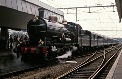West-Betuwe Express met SSN 52 3879 en 3737; 23 juli 1989
