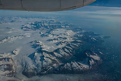 flight over Greenland