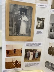 Sharing photos and artifacts in the village hall