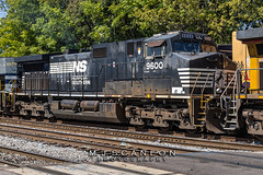 NS 9600 | GE C44-9W | NS Memphis District West End