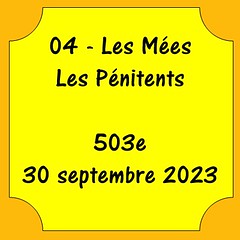 04 - Les Mées - Les Pénitents - 503e - 30 septembre 2023