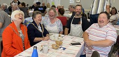The Lord Mayor of Canterbury and the Lady Mayoress come to visit the Big Breakfast