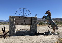 Littlerock, CA Welcome Sign
