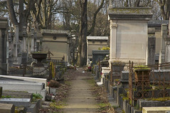 Le cimetière du Père Lachaise. Paris