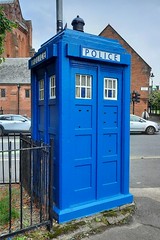 The TARDIS in Glasgow