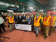 NYCT Celebrates Station Re-NEW-Vation Program Milestone