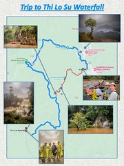 Trip to Thi Lo Su Waterfall