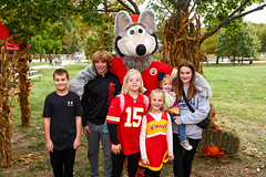 (Oct. 15) Chiefs Visit Deanna Rose Children's Farmstead 2023