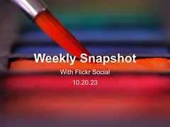 Weekly Snapshot with Flickr Social