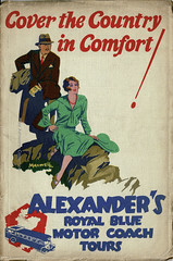 Cover the Country in Comfort! : Alexander's Royal Blue Motor Coach Tours booklet (Sixth edition) : W. Alexander & Sons Ltd., Glasgow : 1934