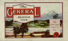 The Scottish General Omnibus Co Ltd Braemar Tour : postcard booklet, c.1925