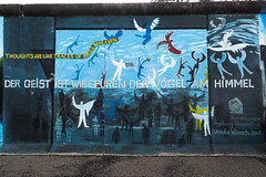 Murals from East Side Gallery in Berlin