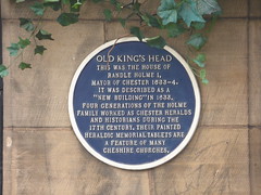 Plaques in Chester