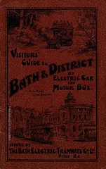 Visitors Guide to Bath & District by Electric Car and Motor Bus : Bath Electric Tramways Co. Ltd., c.1912