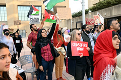 MoCo Demands Gaza Ceasefire Now!