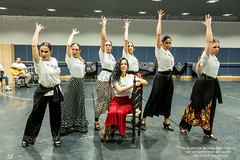 Ensayo Carmen. El Musical Flamenco. Teatro Real. Madrid. Noviembre 2023.