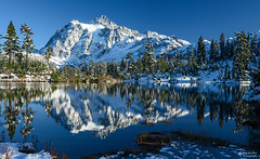 Mt. Shuksan @ Picture Lake, Washington