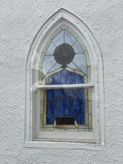 314/365 - church window, Remington, Virginia, November 10, 2023