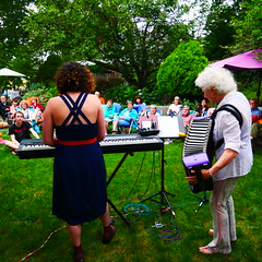 Eva Gertz + Alizon Lissance at Gertz Gardens