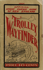 Trolley Wayfinder : New England : 1905