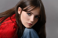Charlotte Tremblay, young model (15 years old).