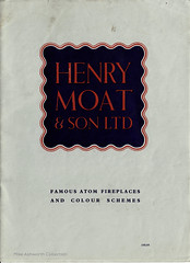 Henry Moat & Son Ltd., Famous Atom Fireplaces catalogue, 1955