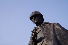 Sherlock Holmes Statue in Edinburgh (21.11.2023)