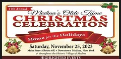 Medina's Olde Tyme Christmas Celebration:  November 25, 2023