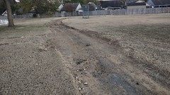 Original asphalt trail removal