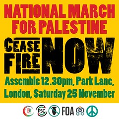 London March for Palestine 25th Nov 2023